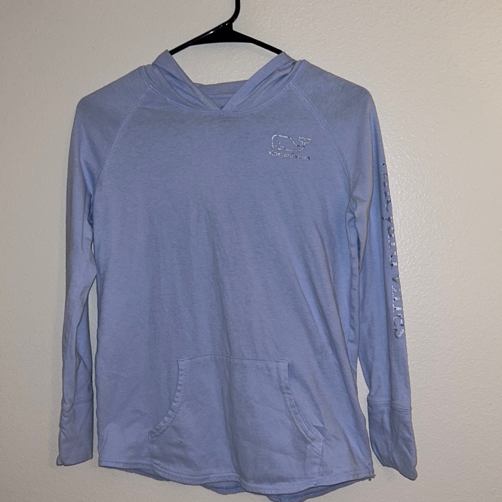 Girls Vineyard Vines long sleeve tee hoodie
